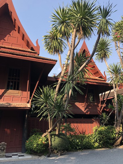 The exterior of Jim Thompson's house in Bangkok
